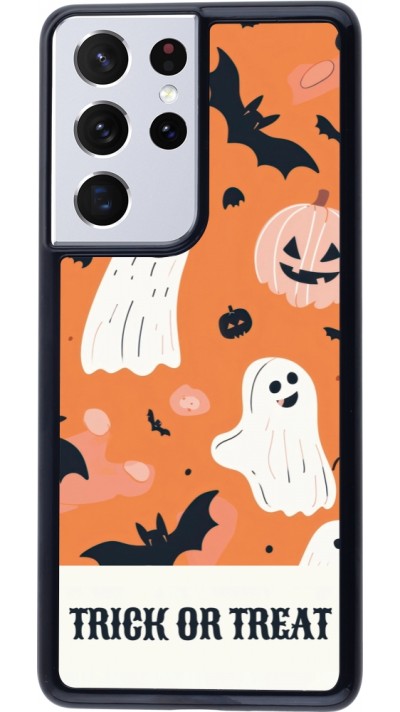 Coque Samsung Galaxy S21 Ultra 5G - Halloween 2025 Trick treat Coque Samsung Galaxy S21 Ultra 5G - Halloween 2025 Trick treat