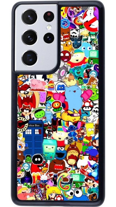 Coque Samsung Galaxy S21 Ultra 5G - Mixed cartoons Coque Samsung Galaxy S21 Ultra 5G - Mixed cartoons