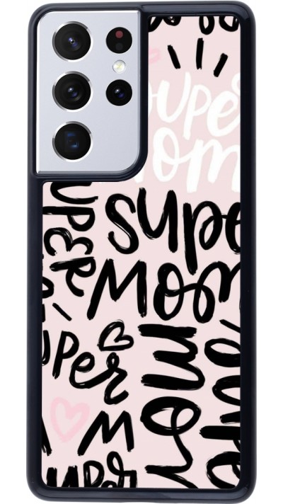 Coque Samsung Galaxy S21 Ultra 5G - Mom 2024 Super mom Coque Samsung Galaxy S21 Ultra 5G - Mom 2024 Super mom