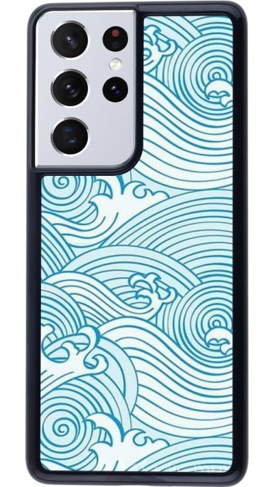 Coque Samsung Galaxy S21 Ultra 5G - Ocean Waves Coque Samsung Galaxy S21 Ultra 5G - Ocean Waves
