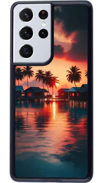 Coque Samsung Galaxy S21 Ultra 5G - Paradis Maldives Coque Samsung Galaxy S21 Ultra 5G - Paradis Maldives