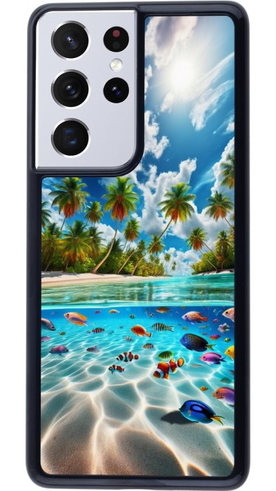 Coque Samsung Galaxy S21 Ultra 5G - Plage Paradis Coque Samsung Galaxy S21 Ultra 5G - Plage Paradis