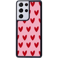 Coque Samsung Galaxy S21 Ultra 5G - Saint Valentines Day 26 Pattern heart