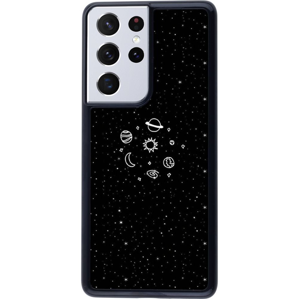 Coque Samsung Galaxy S21 Ultra 5G - Space Doodle