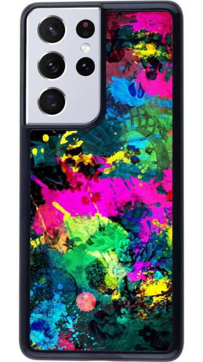 Coque Samsung Galaxy S21 Ultra 5G - splash paint Coque Samsung Galaxy S21 Ultra 5G - splash paint