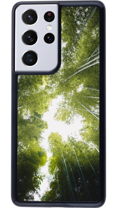 Coque Samsung Galaxy S21 Ultra 5G - Spring 23 forest blue sky