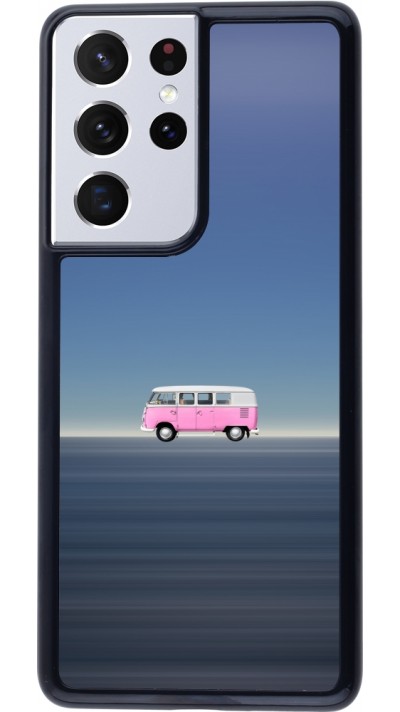 Coque Samsung Galaxy S21 Ultra 5G - Spring 23 pink bus