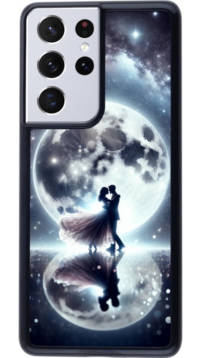 Coque Samsung Galaxy S21 Ultra 5G - Valentine 2024 Love under the moon