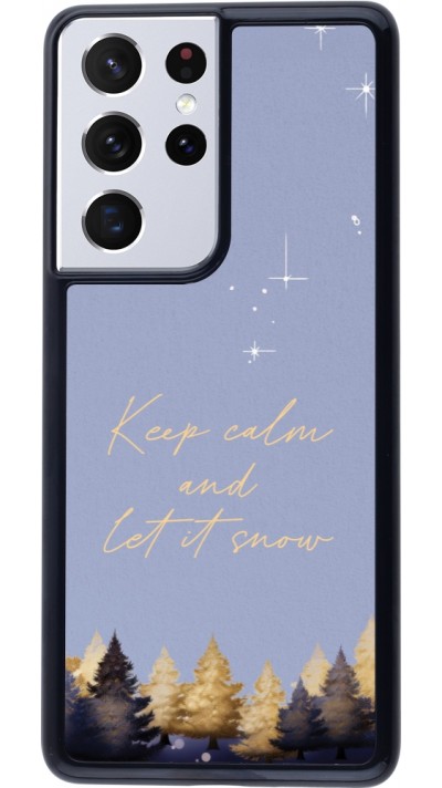 Coque Samsung Galaxy S21 Ultra 5G - Winter 25 Winter illustration of trees