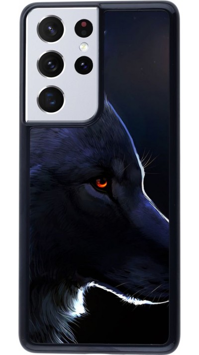 Coque Samsung Galaxy S21 Ultra 5G - Wolf Shape Coque Samsung Galaxy S21 Ultra 5G - Wolf Shape