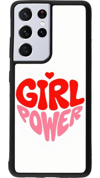 Samsung Galaxy S21 Ultra 5G Case Hülle - Silikon schwarz Womens day 2026 6