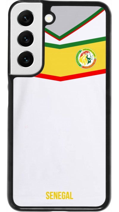 Coque Samsung Galaxy S22 - Maillot de football Senegal 2022 personnalisable