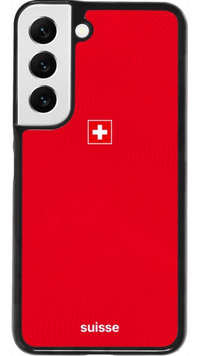 Coque Samsung Galaxy S22 - Maillot de football Suisse 2026 personnalisable