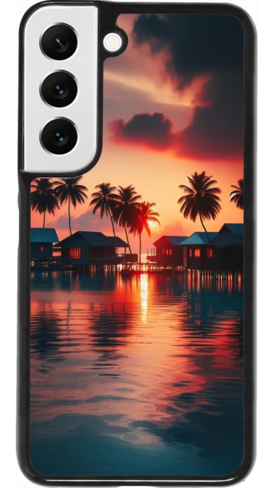 Coque Samsung Galaxy S22 - Paradis Maldives