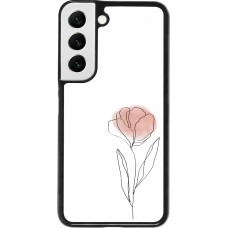 Coque Samsung Galaxy S22 - Spring 23 minimalist flower