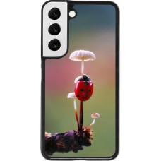 Coque Samsung Galaxy S22 - Ladybird on a mushroom Spring 2026
