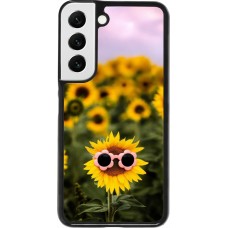 Coque Samsung Galaxy S22 - Sunflower with glasses Spring 2026