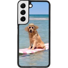 Coque Samsung Galaxy S22 - Summer Dog on Paddle