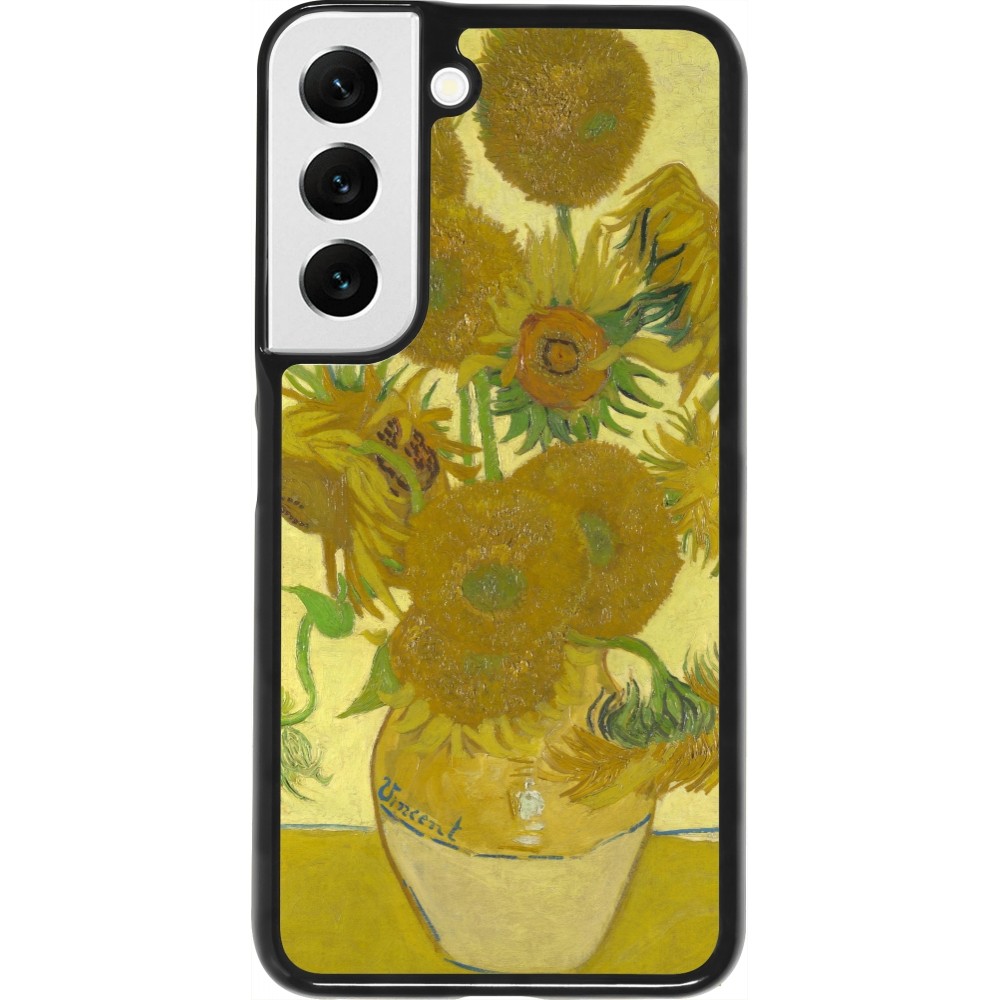 Coque Samsung Galaxy S22 - Tableau art - Les Tournesols - Van Gogh