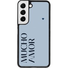 Coque Samsung Galaxy S22 - Valentine 2024 mucho amor azul