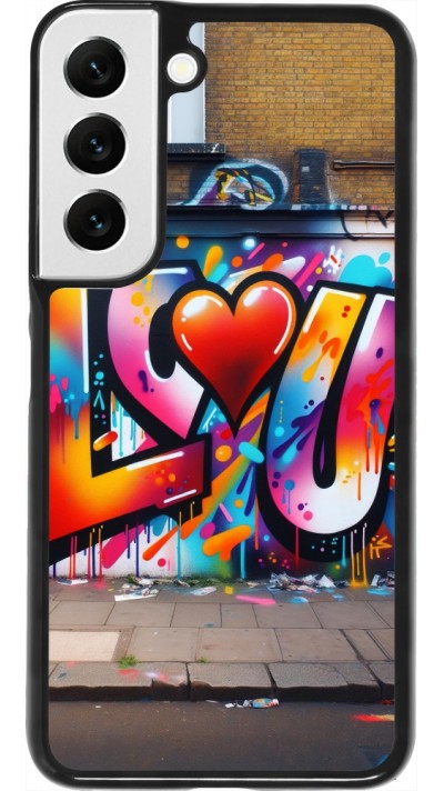 Coque Samsung Galaxy S22 - Valentine 2025 Love U Tag
