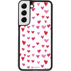 Coque Samsung Galaxy S22 - Valentine 2022 Many pink hearts