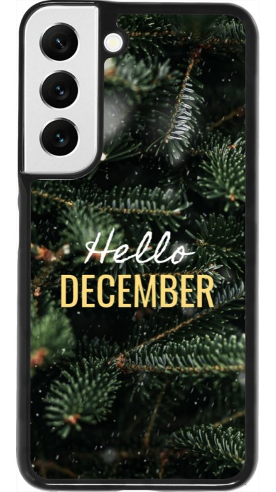 Coque Samsung Galaxy S22 - Winter 25 Winter hello december