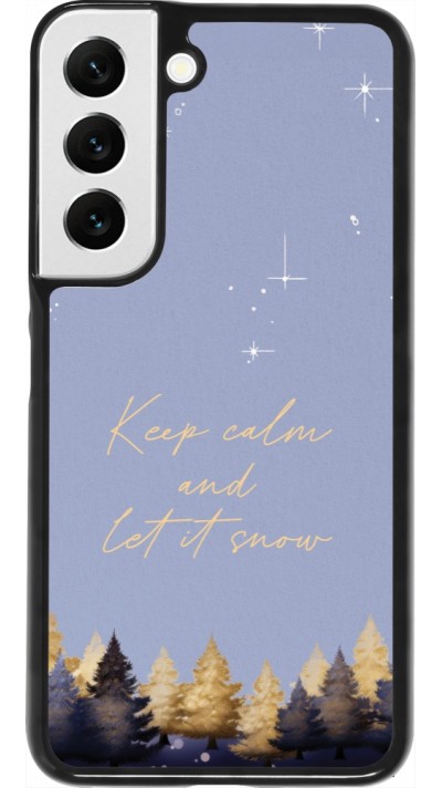 Coque Samsung Galaxy S22 - Winter 25 Winter illustration of trees