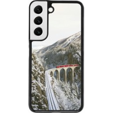 Coque Samsung Galaxy S22 - Winter 25 Winter polar express