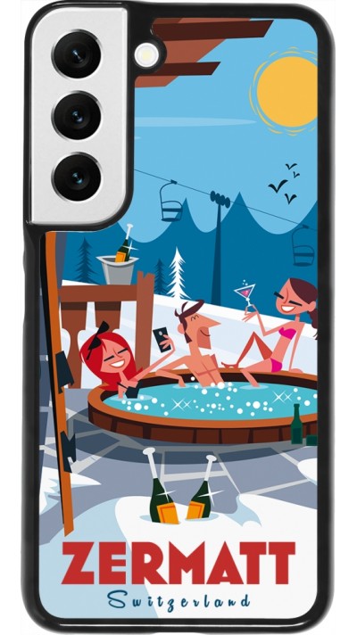 Coque Samsung Galaxy S22 - Zermatt Mountain Jacuzzi