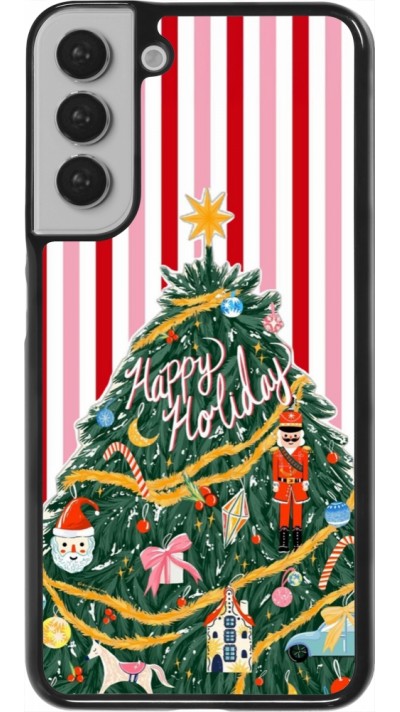 Coque Samsung Galaxy S22+ - Christmas 25 Happy Holiday