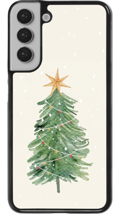 Coque Samsung Galaxy S22+ - Christmas 25 Sketch Tree