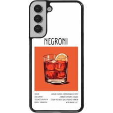 Samsung Galaxy S22+ Case Hülle - Cocktail Rezept Negroni