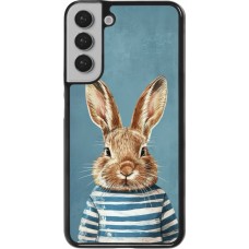 Coque Samsung Galaxy S22+ - Easter 2026 Rabbit navy