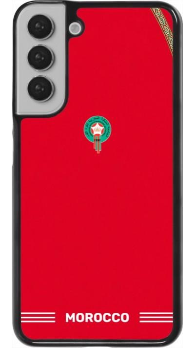 Coque Samsung Galaxy S22+ - Maillot de football Maroc 2026 personnalisable