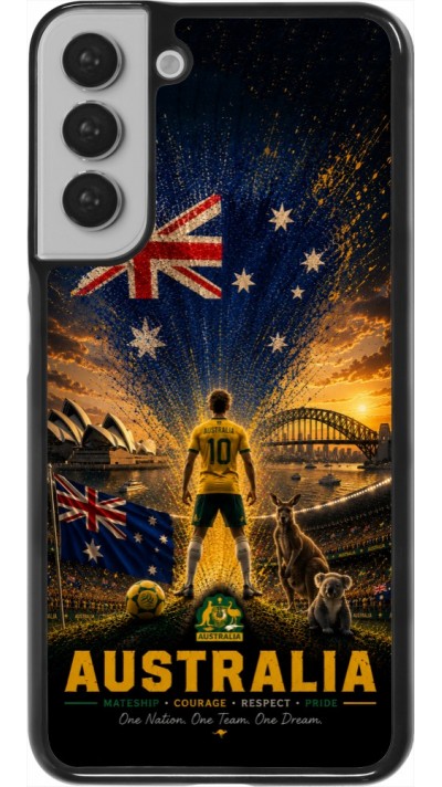 Coque Samsung Galaxy S22+ - Football Australie splash 2026