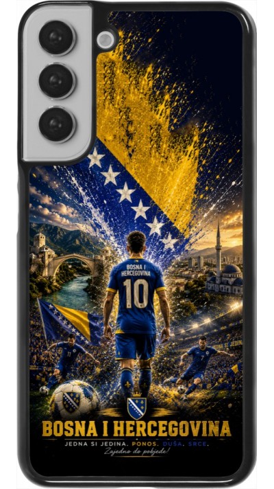 Coque Samsung Galaxy S22+ - Football Bosnie-Herzégovine splash 2026