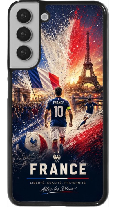 Coque Samsung Galaxy S22+ - Football France splash 2026
