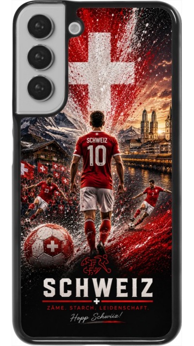 Coque Samsung Galaxy S22+ - Football Schweiz splash 2026