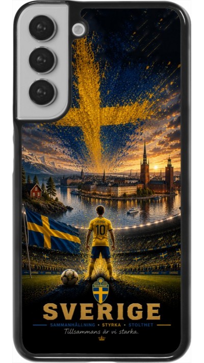 Coque Samsung Galaxy S22+ - Football Suède splash 2026