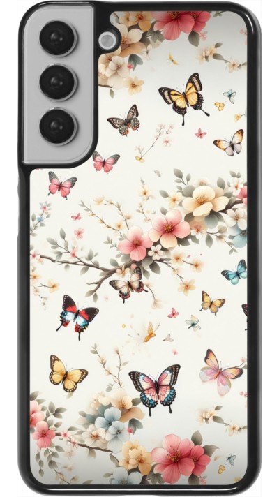 Coque Samsung Galaxy S22+ - Spring 25 Papillons Légers