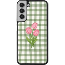 Coque Samsung Galaxy S22+ - Green vichy tulips 2026