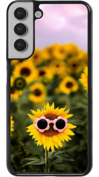 Coque Samsung Galaxy S22+ - Sunflower with glasses 2026