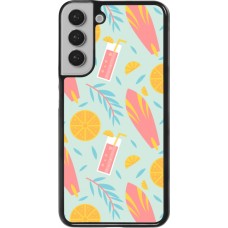 Coque Samsung Galaxy S22+ - Summer 2025 Pattern citron