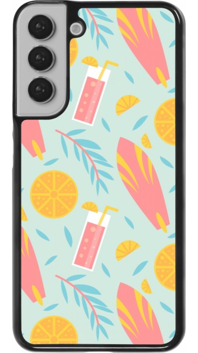 Coque Samsung Galaxy S22+ - Summer 2025 Pattern citron