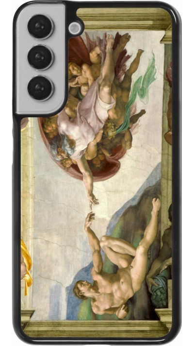 Coque Samsung Galaxy S22+ - Tableau art - La Création d’Adam - Michel-Ange