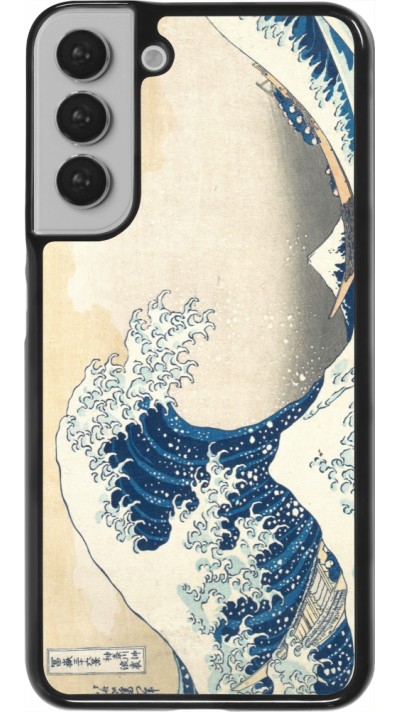 Coque Samsung Galaxy S22+ - Tableau art - La Grande Vague de Kanagawa - Hokusai