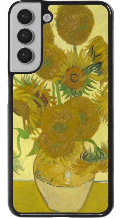 Coque Samsung Galaxy S22+ - Tableau art - Les Tournesols - Van Gogh