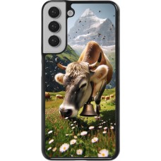 Samsung Galaxy S22+ Case Hülle - Kuh Berg Wallis