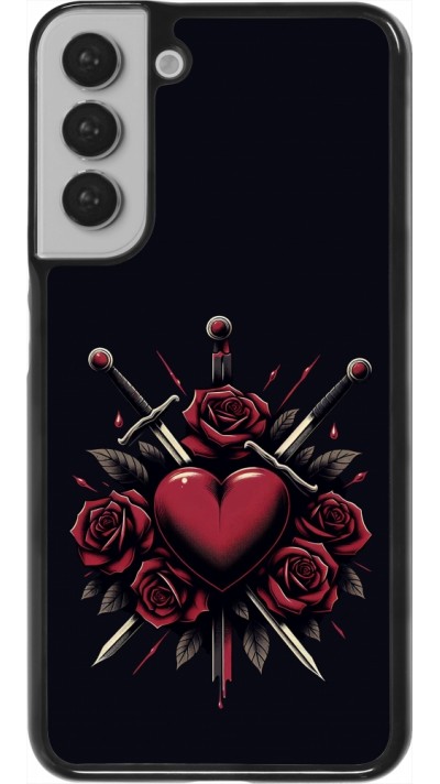 Coque Samsung Galaxy S22+ - Valentine 2024 gothic love